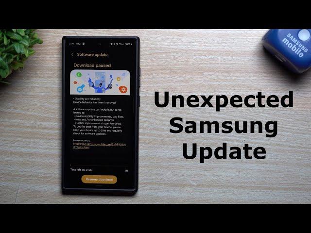 Samsung Just Pushed an Unexpected Update - December Preview