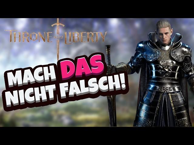 8 TIPPS + TRICKS die ich gern VORHER gewusst hätte! [Throne and Liberty][Guide][deutsch]