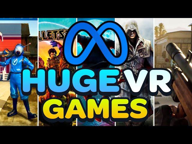 Huge VR Games announced - Meta Quest Showcase 2023