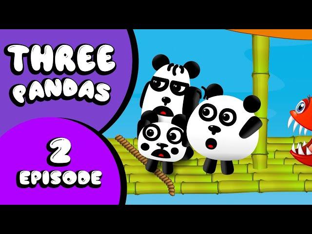 3 Pandas River Quest! | Episode 2 | Cartoons for kids