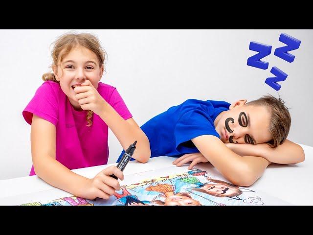 Vania und Mania lernen, das Haus zu putzen | Sammlung von Videos für Kinder | Vania Mania DE