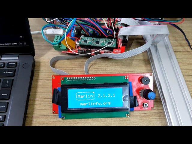 Part-6 Installing Marlin firmware & wiring electronics Ramps 1.4 for simple DIY 3d printer