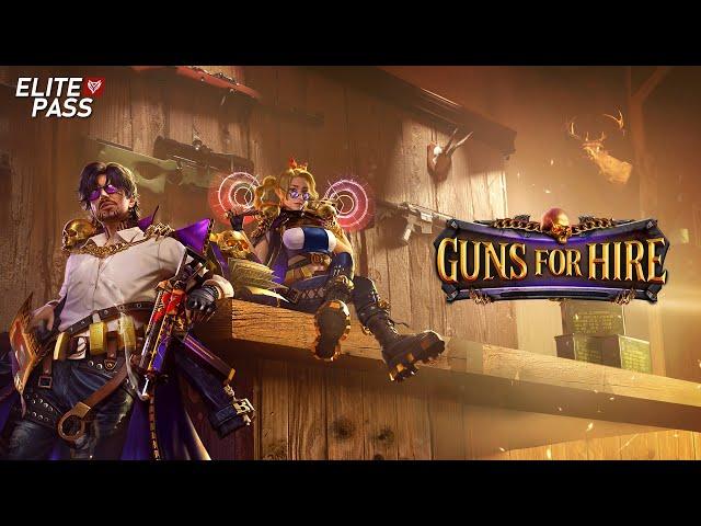 Guns for Hire | Free Fire Official Elite Pass 38