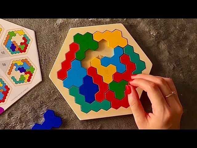 ASMR - Wooden Puzzle - Clicky Whispers