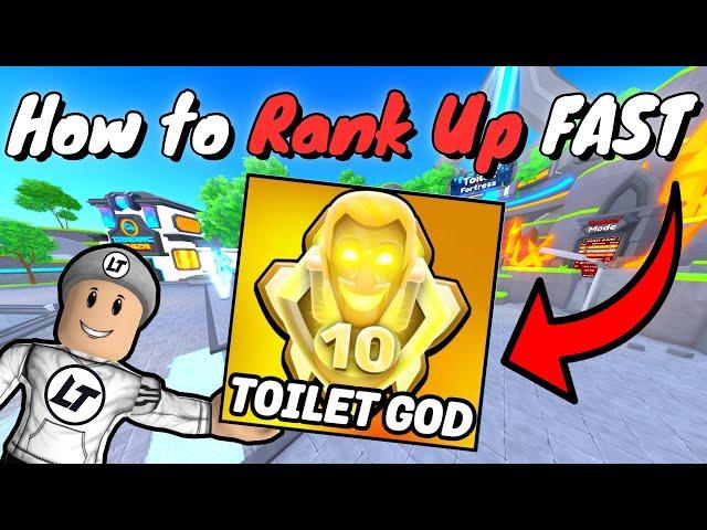 How PROS *Rank Up* FAST in ENDLESS MODE... (Toilet Tower Defense)