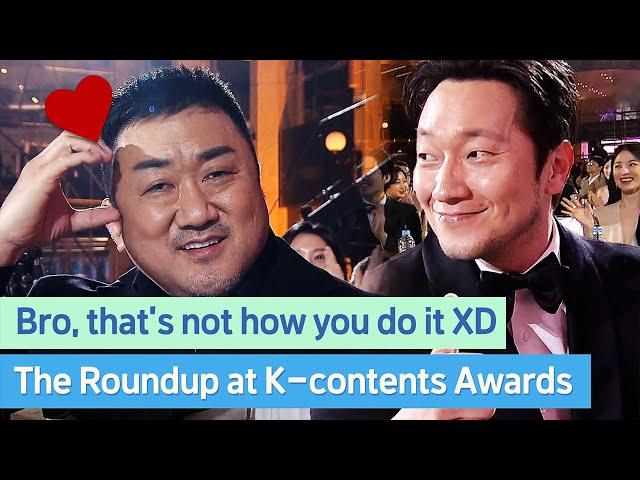 [K-contents Awards 2023] 'The Roundup' reaction in Baeksang Arts Awards 2023