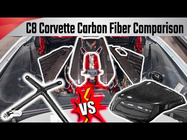 C8 Corvette Carbon Fiber Comparison - OEM vs CCS!