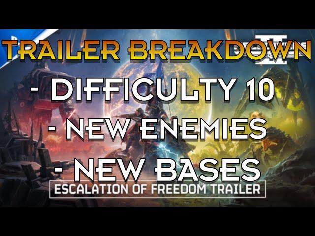 Helldivers 2 - Escalation of Freedom Trailer Breakdown and Reaction