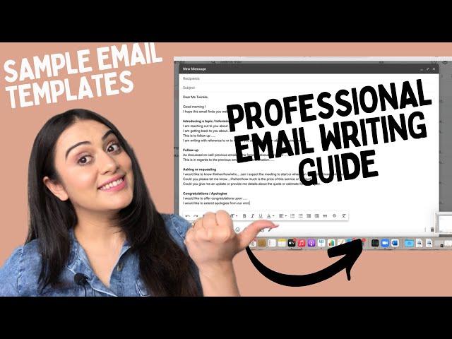 How To Write an Email| Professional Email Writing Guide in English | Sample Email Template |Twinkle