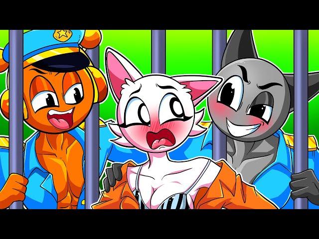 INCREDIBOX SPRUNKI WENDA Fall In Love GRAY but PRISON p2 Cartoon Animation