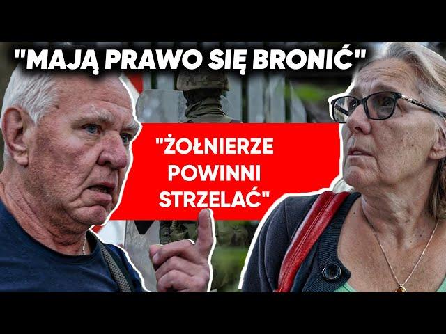 "Żołnierze powinni strzelać". Polacy jednogłośnie: Mają prawo się bronić