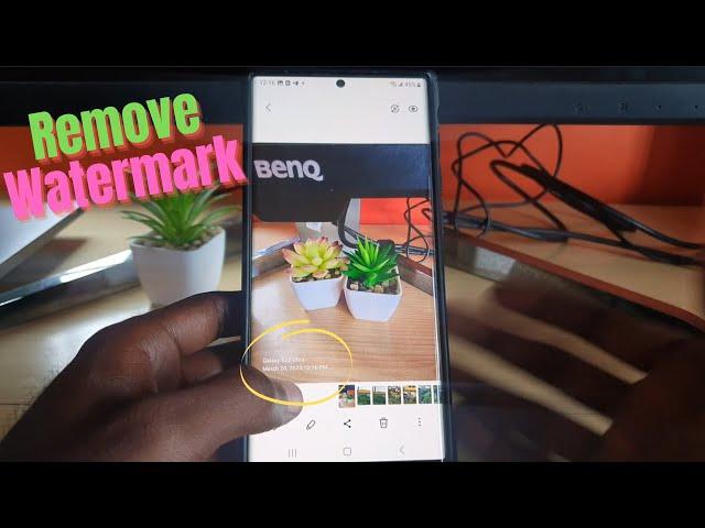 How to Remove Samsung Watermark from Photo