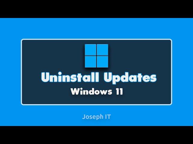 How to Uninstall Windows 11 Update Files Manually[Tutorial]