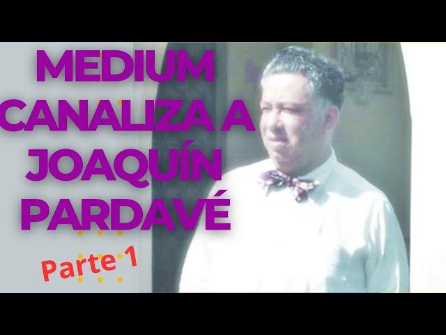 Medium canaliza al primer actor Joaquín Pardavé frente a su tumba, Parte 1