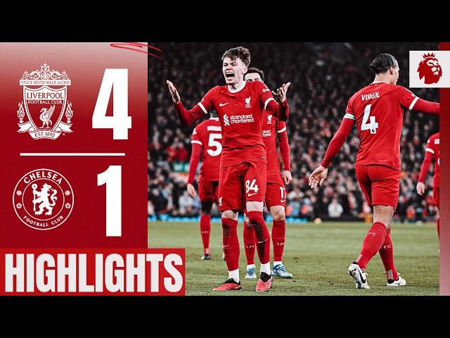 Brilliant Reds Score Four! Liverpool 4-1 Chelsea | HIGHLIGHTS