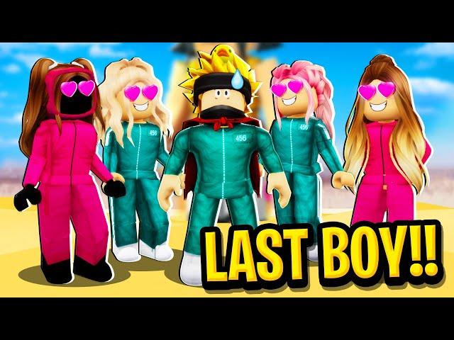 LAST BOY in SQUID GAME in Roblox BROOKHAVEN RP!!