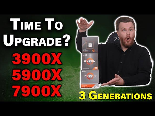 Time To Upgrade Zen 2? — 3900X to 7900X Compared — 15 Benchmarks