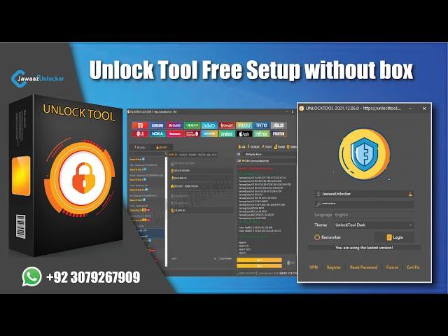 Free Unlock Tool Setup 2021 without dongle & box.