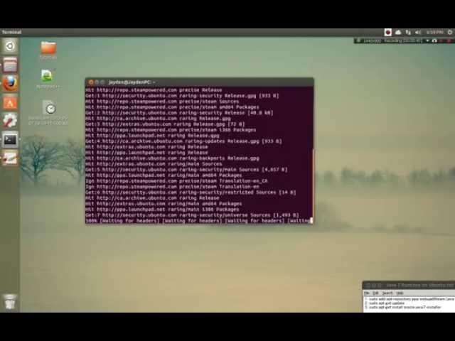 How to install Java 7 Runtime (JDK/JRE) on Ubuntu 12/13 [Description]