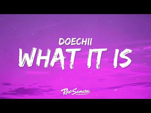 Doechii - What It Is (Solo Version) (Lyrics)