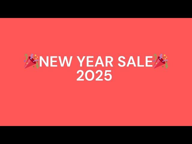  New Year Sale 2025 