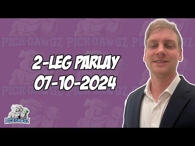 2-Leg Parlay For Wednesday 7/10/24 | Tennis Picks | Soccer Picks