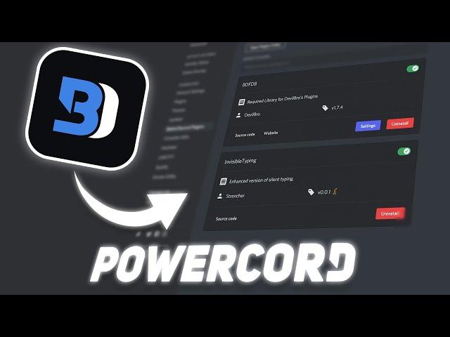 How to use BetterDiscord plugins in PowerCord