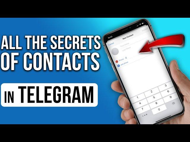 HIDDEN LIFE HACKS that you need to know about Telegram contacts