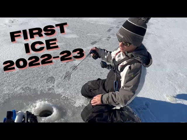 FIRST ICE FISHING MISSION OF 2022-23