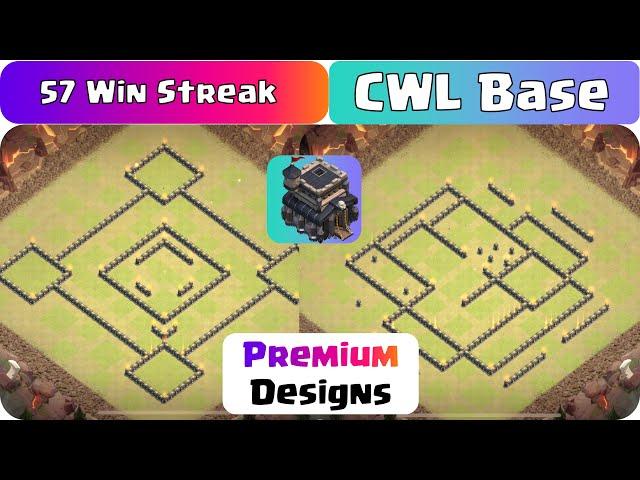 New! Best TH9 War Base link 2022!! Top 15 TH9 CWL Base anti dragon & anti everything!