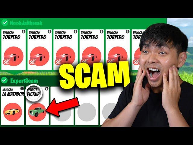 Exposing Scammers in Jailbreak: Trading as a Noob!