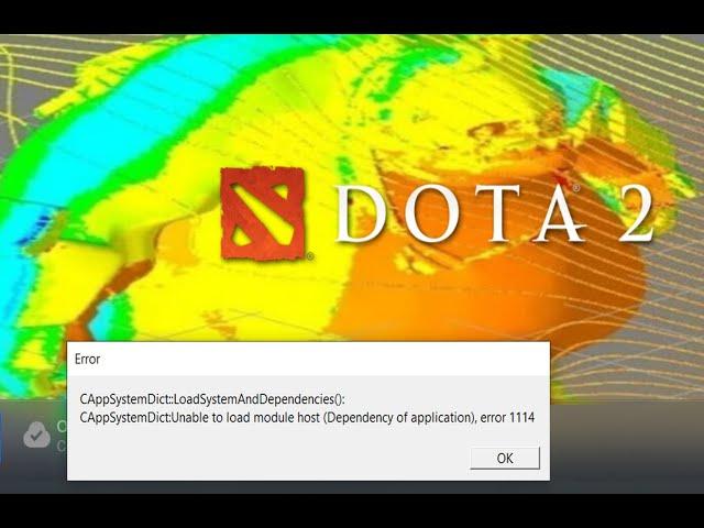 ️ Dota2 error 1114 fix