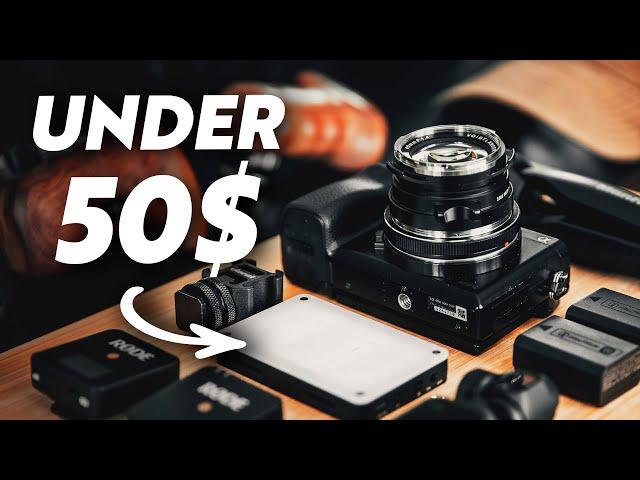 7 Cheap Camera Accessories Every Photographer & Filmmaker NEEDS
