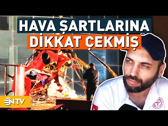 Helikopter Kazasında Hayatını Kaybeden Teknisyenin Röportajı Ortaya Çıktı | NTV