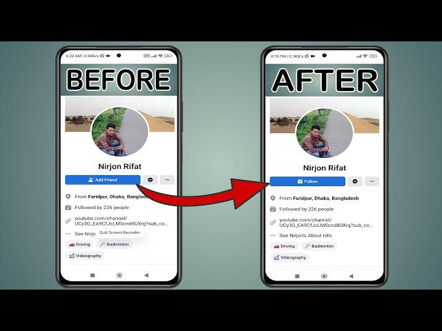 How To Activate Follow Button On Facebook Profile | Tech360 Rifat