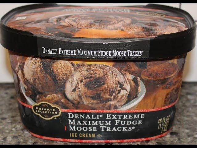 Private Selection Denali Extreme Maximum Fudge Moose Tracks Ice Cream Review