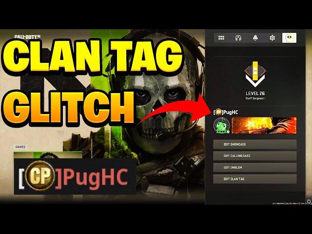 *NEW* Modern Warfare 2 CLAN TAG GLITCH