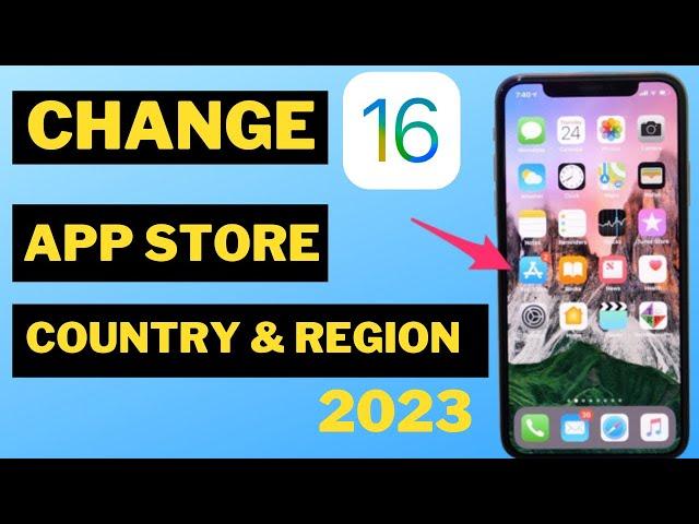 How To Change App Store Country & Region On iPhone And iPad iOS 16 (2023)