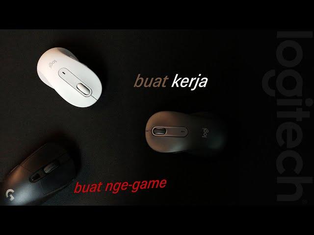 Mouse Kerja vs Mouse Gaming | ft. Logitech M650