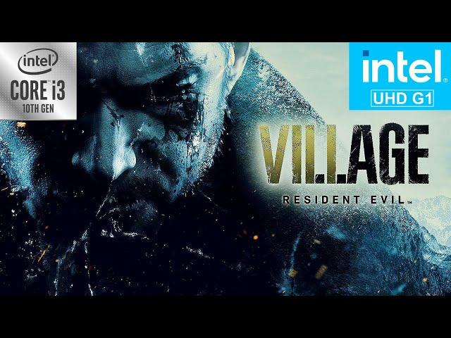 Resident Evil Village Demo | Intel UHD G1 | i3 -1005G1| Part 1