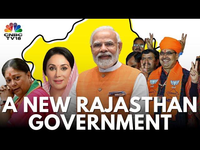 LIVE | Bhajan Lal Sharma Takes Oath as Rajasthan CM | New Rajasthan Government | PM Modi | N18L