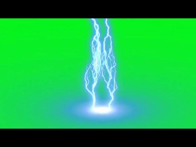 Thunder Lightning Power green screen effects