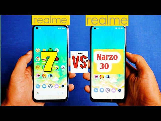 Realme Narzo 30 vs Realme 7 Speed Test & Camera Comparison | Narzo 30 vs Realme 7 | Full Comparison