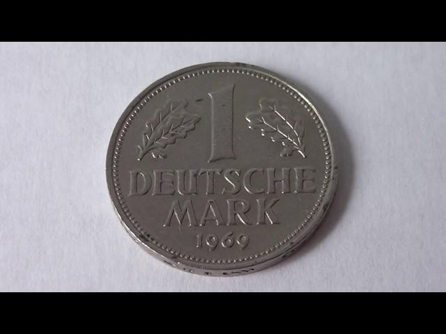 1 Deutsche Mark Germany 1969 D - Amazing Coin