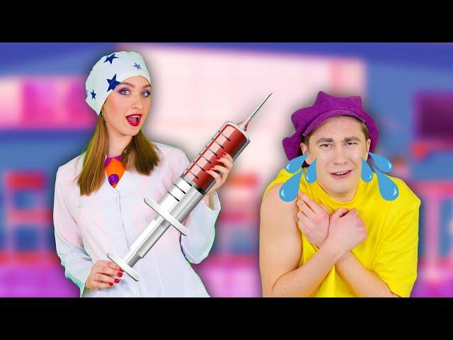 Time For a Shot - Sick Song | Song for Kids | Pikojam