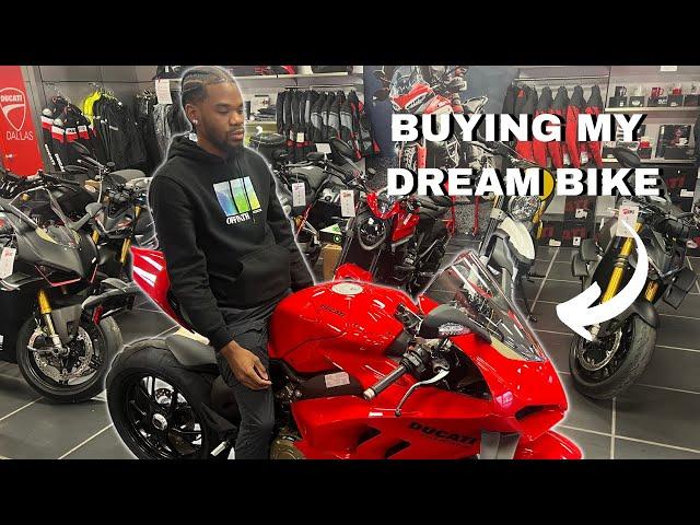 I BOUGHT MY DREAM MOTORCYCLE - 2023 DUCATI V4