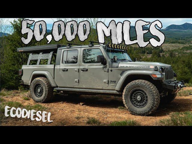 Jeep Gladiator Diesel - 50,000 Mile Review!