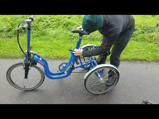 The Trike loans new Folding E-trike - DiBlasi R34