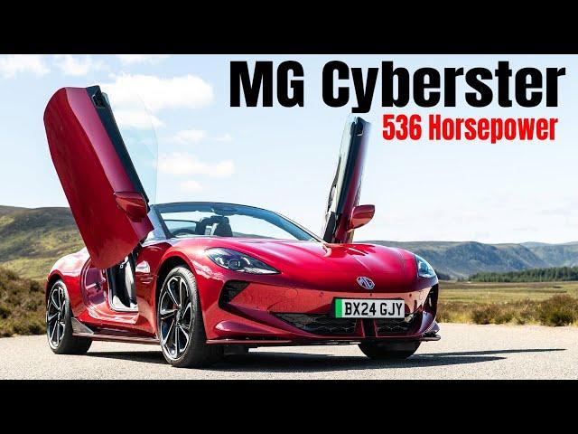 New MG Cyberster with 536 Horsepower