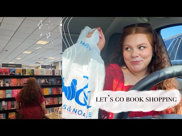 come book shopping with me ️ barnes & noble // second & charles